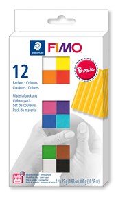 Obrazek Zestaw FIMO soft kolory Brilliant 12x25g Staedtler