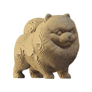 Picture of Puzzle 3D kartonowe - Pomeranian Spitz