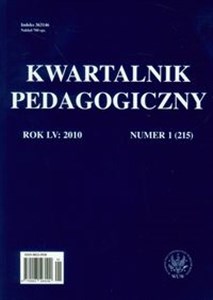 Picture of Kwartalnik Pedagogiczny nr 1 /2010