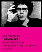 I remember... - Joe Brainard -  Polish Bookstore 
