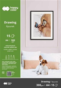 Obrazek Blok do rysunku ART A4/15 300g