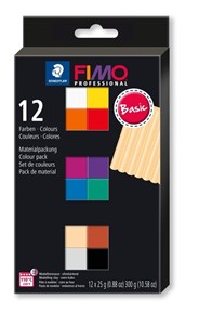 Obrazek Fimo Professional 12x25g Basic Colour