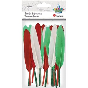 Picture of Piórka lotki 11-15cm mix 24szt