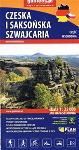 Obrazek Mapa - Czeska i Saksońska Szwajcaria 1: 25 000