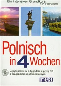 Picture of Polnisch in 4 Wochen Język polski w 4 tygodnie z płytą CD i programem multimedialnym
