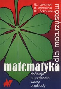 Picture of Matematyka dla maturzystów Definicje, twierdzenia, wzory, przykłady.