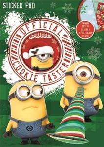 Obrazek Minionki świąteczne. Naklejki papierowe