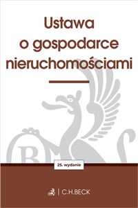 Obrazek Ustawa o gospodarce nieruchomościami wyd. 25