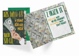 Obrazek Karnet B6 PR-399 Urodziny 18