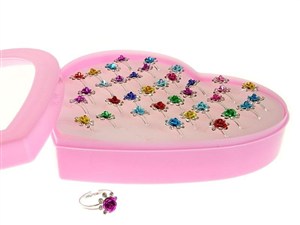 Obrazek Pierścionki 36szt