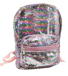 Obrazek Plecak cekinowy duży perłowy