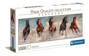 Obrazek Puzzle 1000 High Quality Collection Konie w galopie