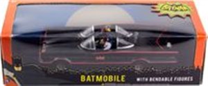 Obrazek Batmobil Batman Classic 1966 + 2 mini figurki