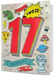Picture of Karnet B6 Urodziny 17 HM200-2463