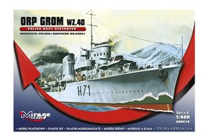 Obrazek Okręt ORP Grom wz. 40