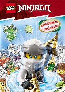 Picture of Lego Ninjago Kolorowanka z naklejkami