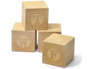 Picture of Alfabet Drewniane klocki