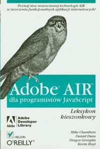 Obrazek Adobe AIR dla programistów JavaScript. Leksykon kieszonkowy