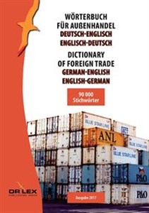 Picture of Dictionary of foreign trade German-English English-German