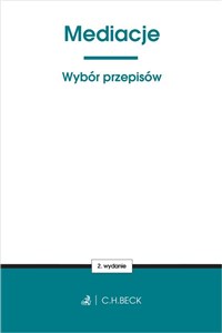 Obrazek Mediacje. Wybór przepisów