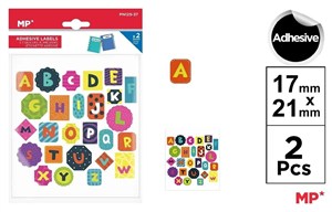 Picture of Naklejki literki 2 arkusze