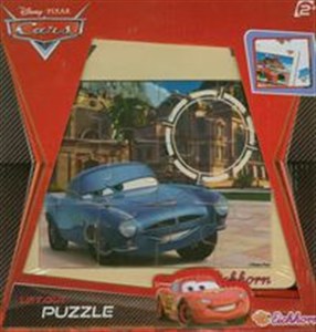 Picture of Auta 2 Puzzle drewniane auto niebieskie