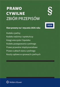 Obrazek Prawo cywilne. Zbiór przepisów. 2026