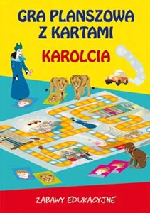 Obrazek Gra planszowa z kartami Karolcia