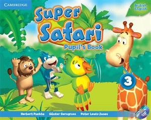 Obrazek Super Safari 3 Pupil's Book + DVD