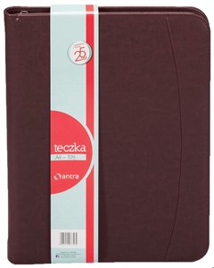 Picture of Teczka A4 709 brązowa na suwak