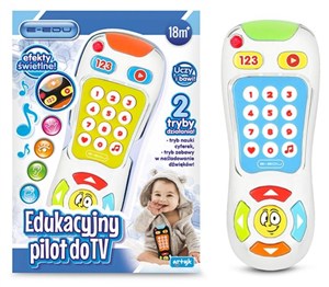 Picture of Edukacyjny pilot biały do TV E-Edu