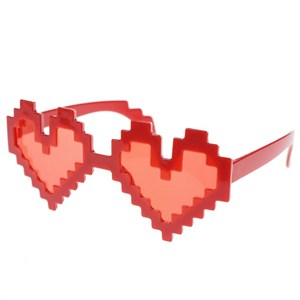 Picture of Okulary pixelowe serca