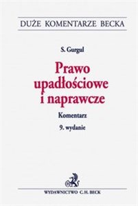 Obrazek Prawo upadłościowe i naprawcze Komentarz