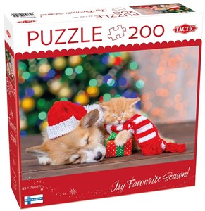 Picture of Puzzle 200 el. Paws and presents /60861/