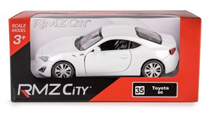 Obrazek RMZ City Toyota 86 biały w skali 1:32