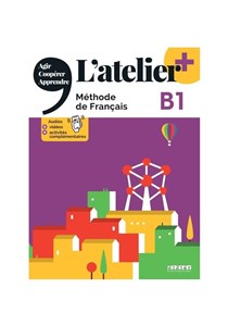 Obrazek Atelier plus B1 podręcznik + online + app