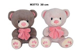 Picture of Miś z kokardą 30cm MIX