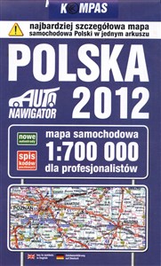 Picture of Polska Mapa samochodowa dla profesjonalistów