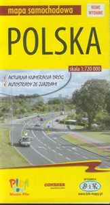 Picture of Polska mapa samochodowa