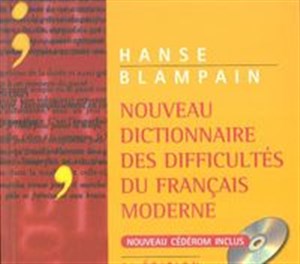 Picture of Nouveau Dictionnaire des difficultes du Francais moderne + płyta CD ROM