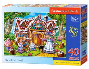 Picture of Puzzle 40 Maxi Hansel and Gretel