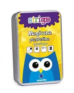 Obrazek Magiczna plastelina - metaliczna niebieska STRIGO