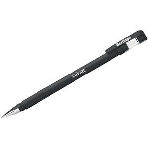 Picture of Długopis żelowy czarny 0,5mm Velvet (12szt)