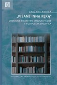 „Pisane in... - Kubica Grażyna -  books in polish 