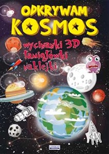 Picture of Odkrywam kosmos Wycinanki 3D, łamigłówki, naklejki