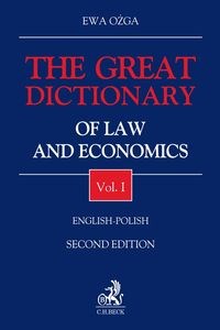 Picture of The Great Dictionary of Law and Economics Vol I English - Polish