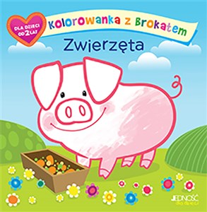 Picture of Kolorowanka z brokatem Zwierzęta