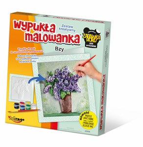 Picture of WYPUKŁA MALOWANKA KWIATY BZY 69008