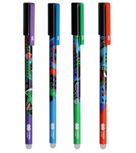 Picture of Paczka Długopis wymazywalny ME&CITY 0.5mm niebieski 12szt. mix Happy Color