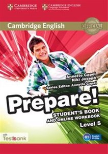 Picture of Cambridge English Prepare! 5 Student's Book + Online Workbbok +Testbank